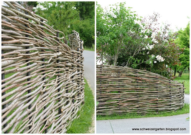 Ein Schweizer Garten Weiden Von Pavillons Und Flechtereien