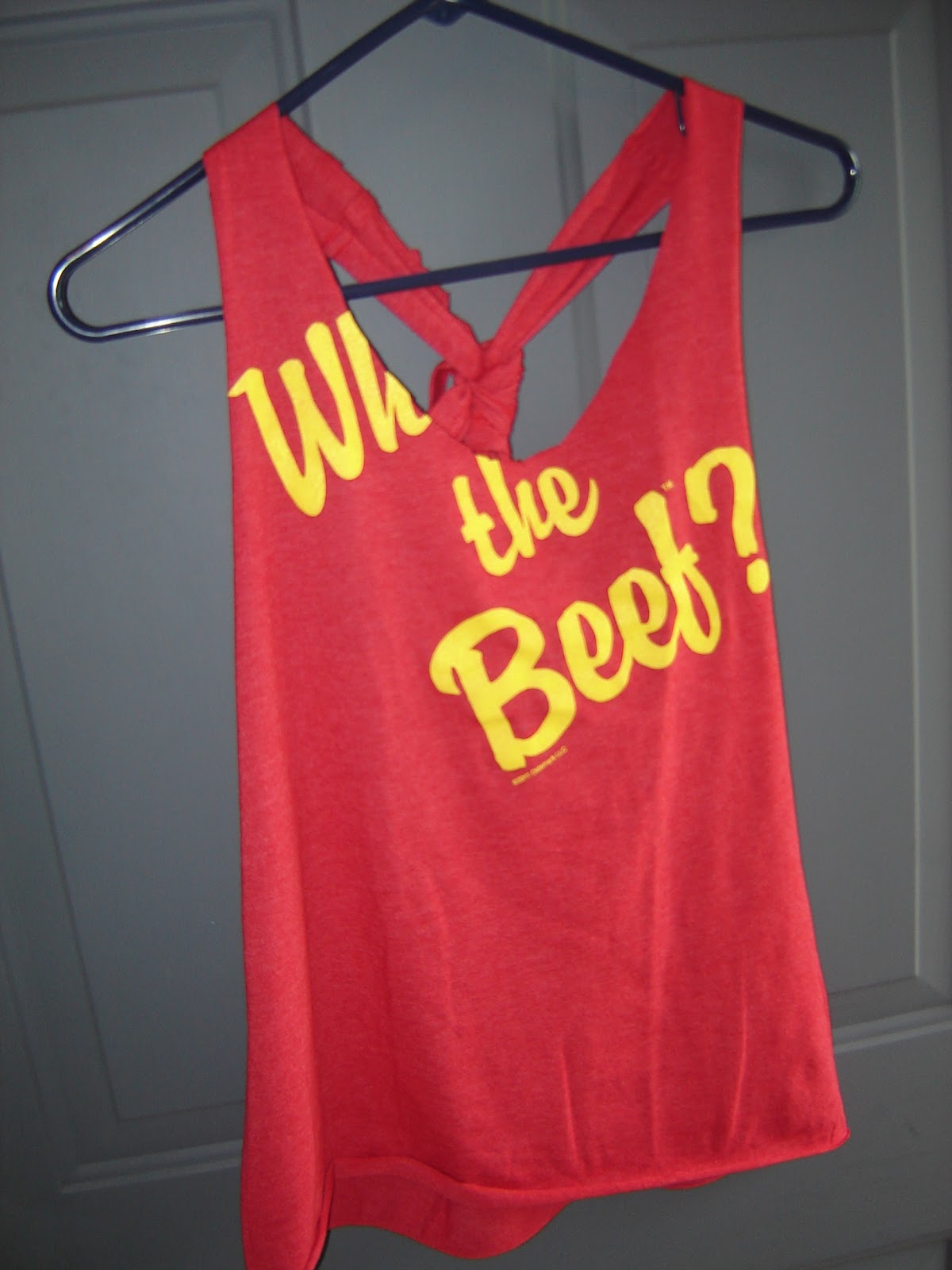 The Pretty Life pinspired DIY workout shirt