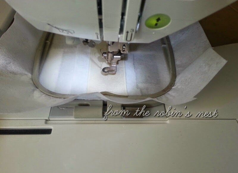 From The Robin's Nest How to Embroider On Ribbon