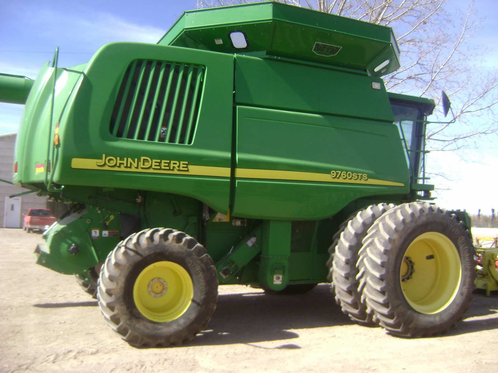 MAQUINARIA AGRICOLA INDUSTRIAL Trilladora John Deere 9760 sts Rotor