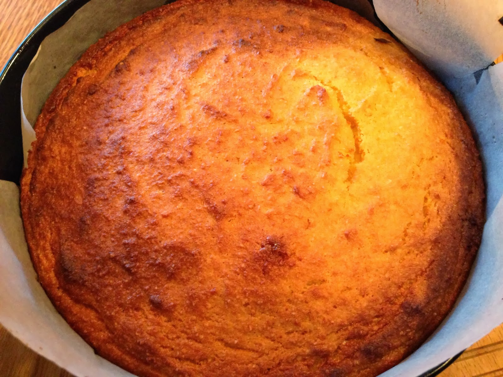 Grabbing life by the kettlebells... Flourless Orange Cake