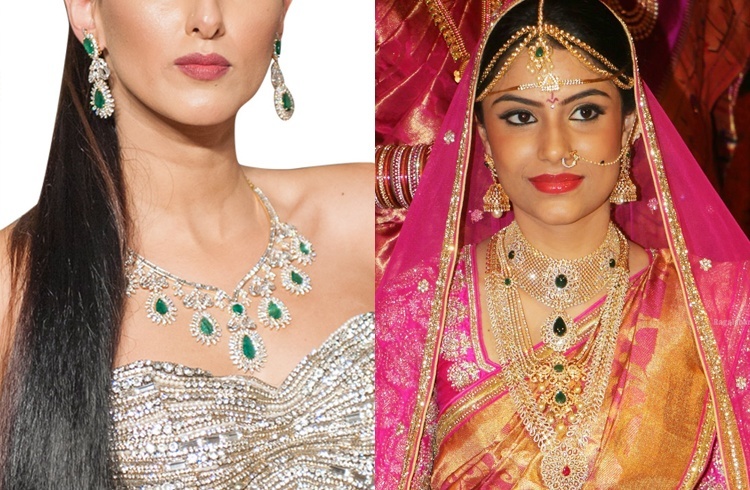 Do you think why women and specially brides waste much time in finding and select a special kind of jewelry for them.... answer is very easy ..... because wedding ceremony happens only once in life, (many times it may happen twice or thrice under special terms and conditions). Brides try hard to find good and gorgeous jewelry items which can be used with matching Lehenga or Farak. If yor are bride and your bridal ceremony is very close and date is fixed, then you will be busy in selecting an antique jewelry designs, do not worry here below we provided many designs of different kinds of jewelry which can be used fro your ears, nose, arms, feet, neck and toe, so browse down and select any one.... 1. Polki Bridal Jewellery 2. Diamond Bridal Set 3. Gold Bridal Jewellery 4. Bridal Set Of Semi-Precious Stones 5. Antique Gold Set For Wedding 6. Maang Tikka 7. Tagdi 8. Mangalsutra 9. Matha Patti 10. Kada 11. Haath Phool 12. Bajubandh.... Jewelry Designs for Brides Do you think why women and specially brides waste much time in finding and select a special kind of jewelry for them.... answer is very easy ..... because wedding ceremony happens only once in life, (many times it may happen twice or thrice under special terms and conditions). Brides try hard to find good and gorgeous jewelry items which can be used with matching Lehenga or Farak. If yor are bride and your bridal ceremony is very close and date is fixed, then you will be busy in selecting an antique jewelry designs, do not worry here below we provided many designs of different kinds of jewelry which can be used fro your ears, nose, arms, feet, neck and toe, so browse down and select any one.... 1. Polki Bridal Jewellery 2. Diamond Bridal Set 3. Gold Bridal Jewellery 4. Bridal Set Of Semi-Precious Stones 5. Antique Gold Set For Wedding 6. Maang Tikka 7. Tagdi 8. Mangalsutra 9. Matha Patti 10. Kada 11. Haath Phool 12. Bajubandh.... Jewelry Designs for Brides