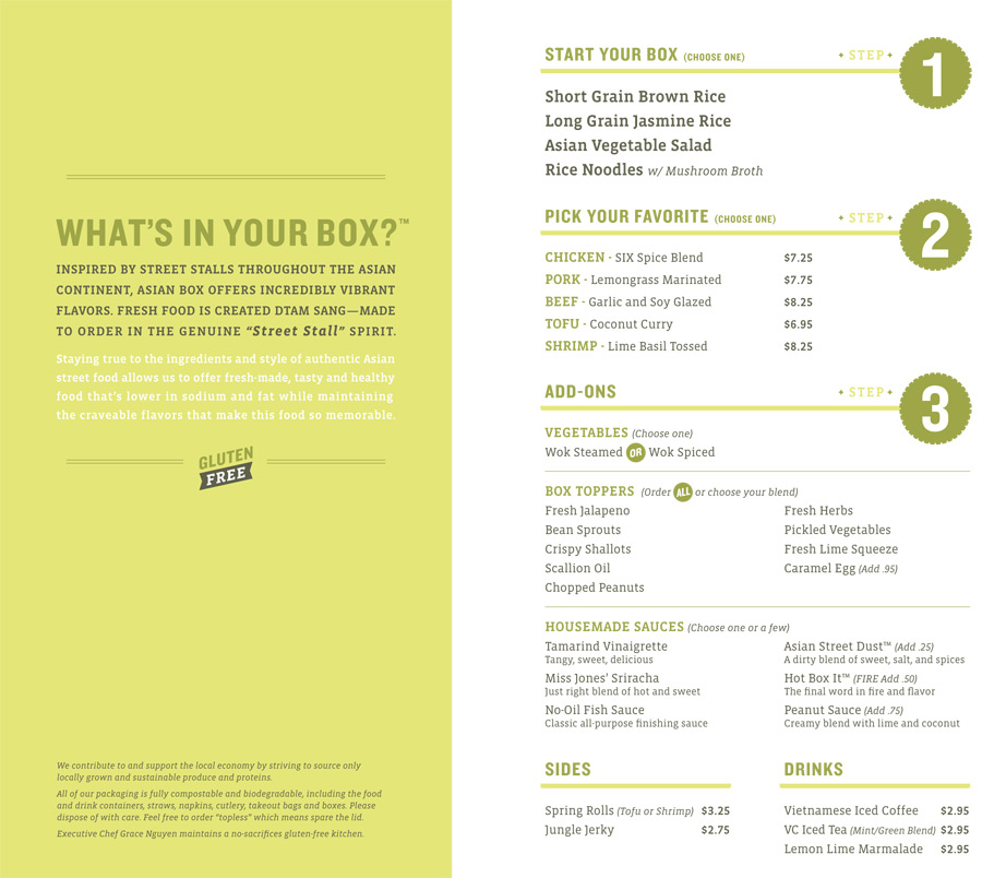 Surviving In A Gluten Filled World New Asian Box Restaurant Opens TODAY