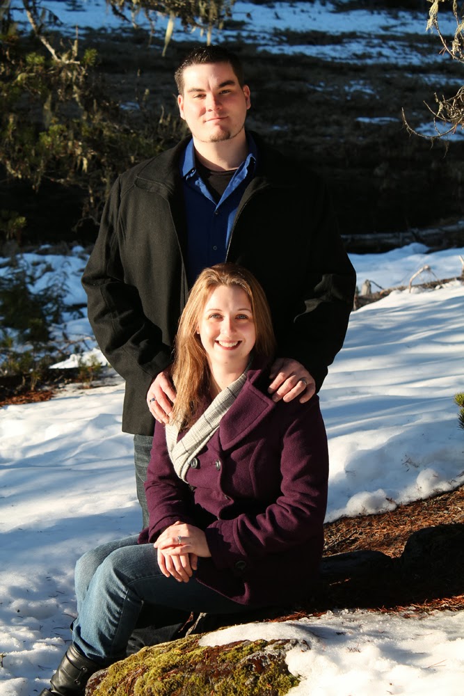 Kayla and Derek at Mt. Rainier - Posted by Patricia Stimac, Seattle Wedding Officiant Engagement Photo of Kayla and Derek - Posted by Patricia Stimac, A Heavenly Ceremony