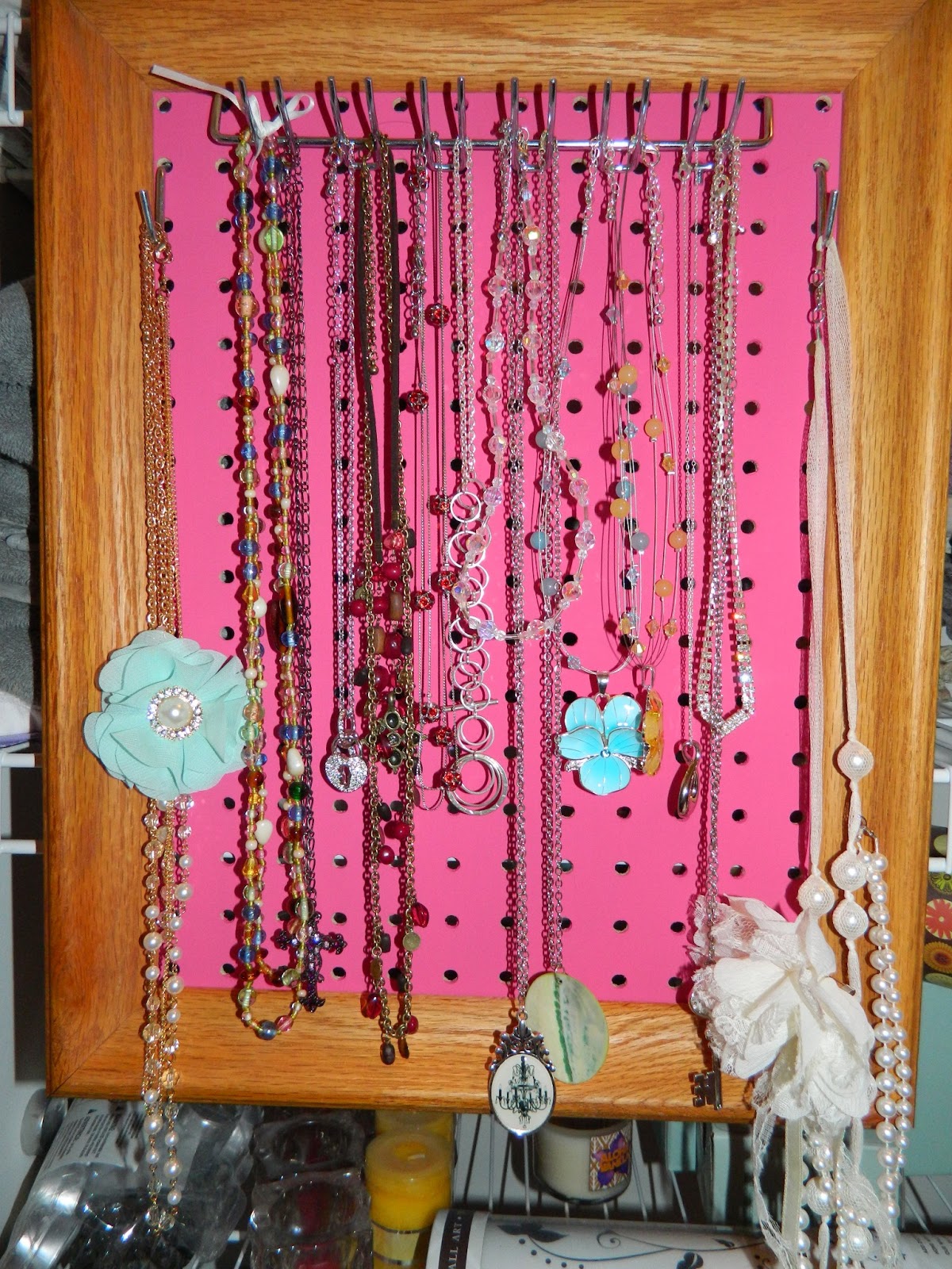 Pinterest 100 Ways Tales & Fails 6 Pegboard Jewelry Display