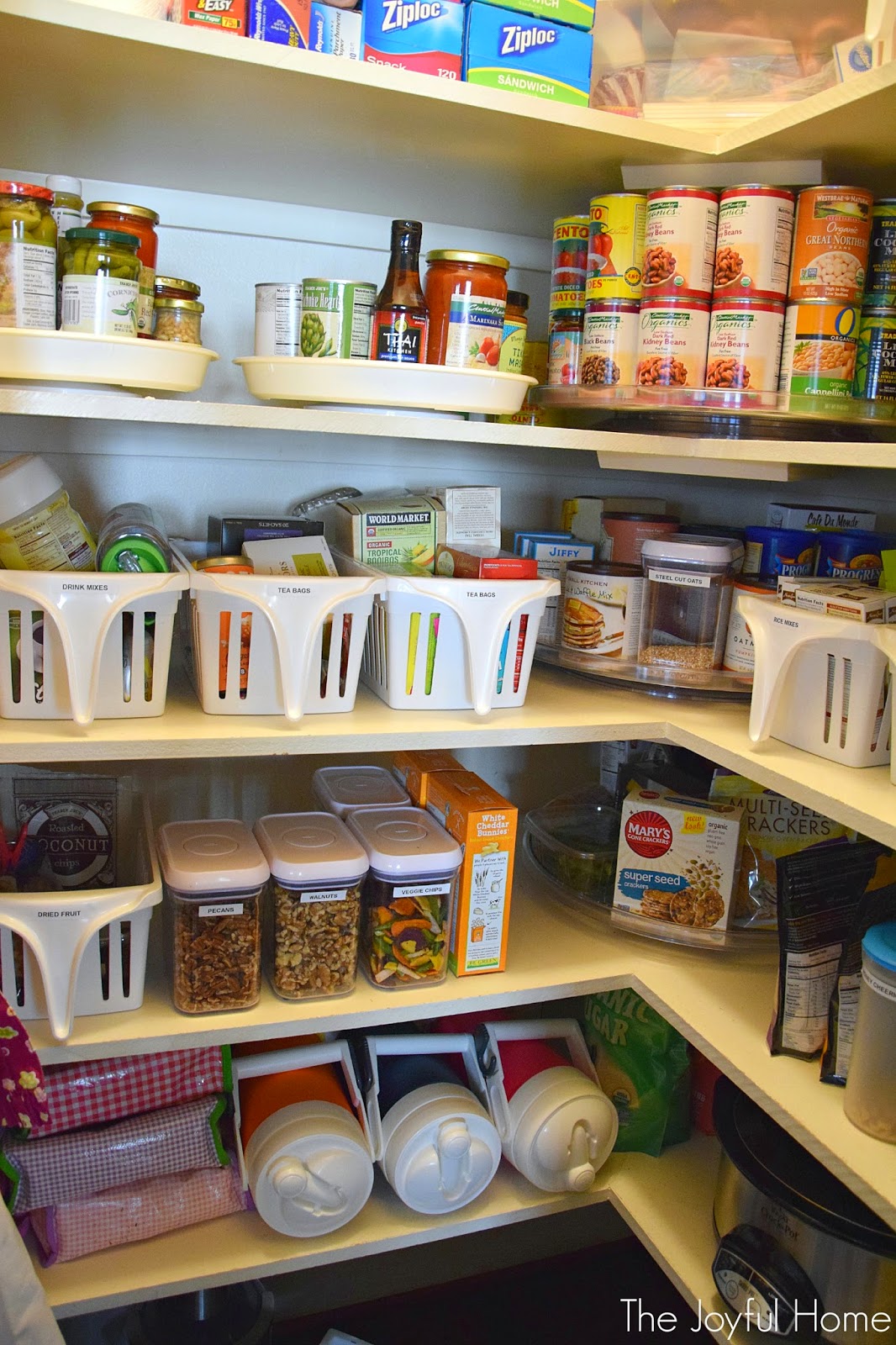 Organized Pantry And Fridge The Joyful Home