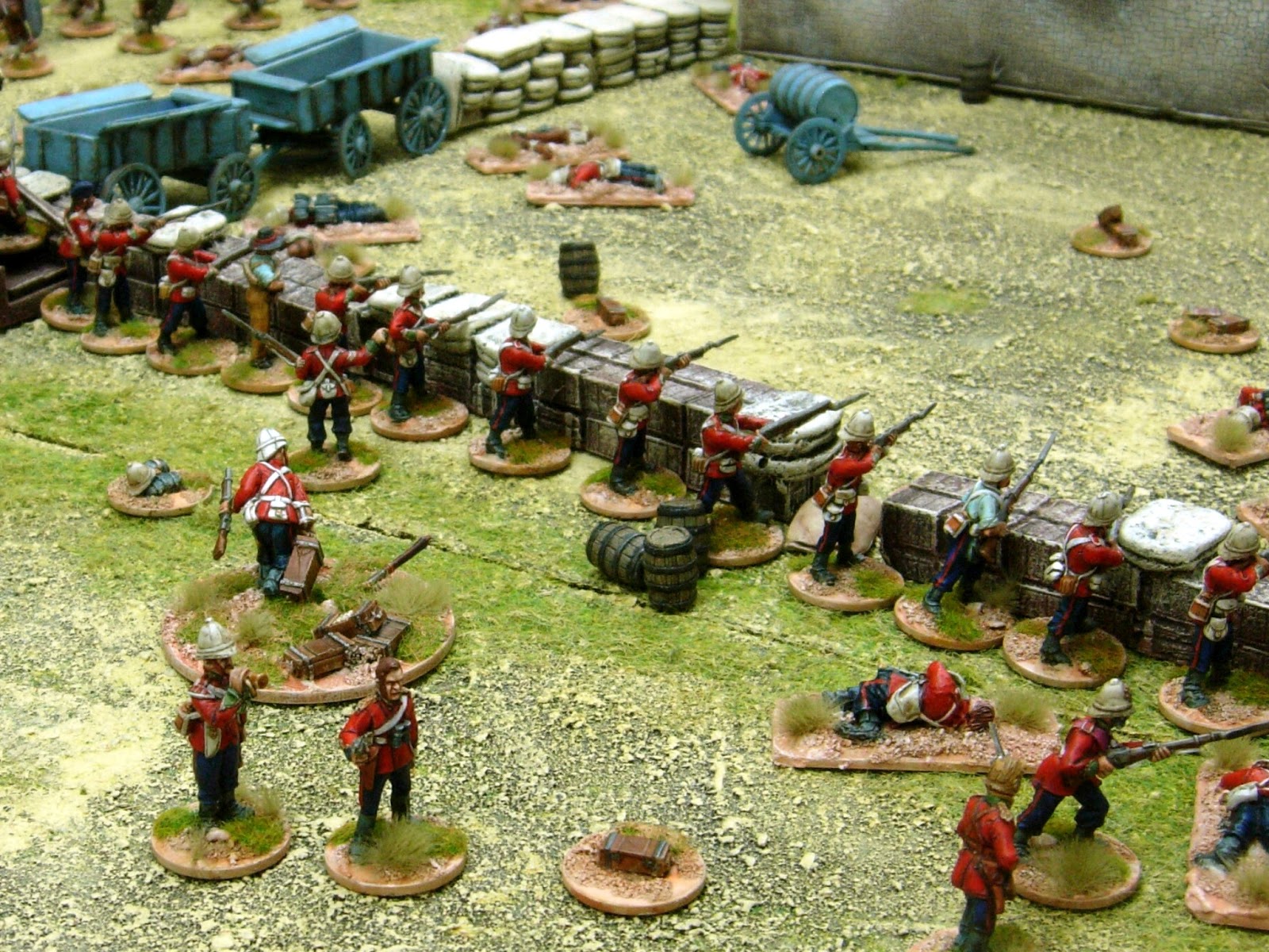 Wargaming with Silver Whistle Rorke's Drift part 3 The Main Attack.