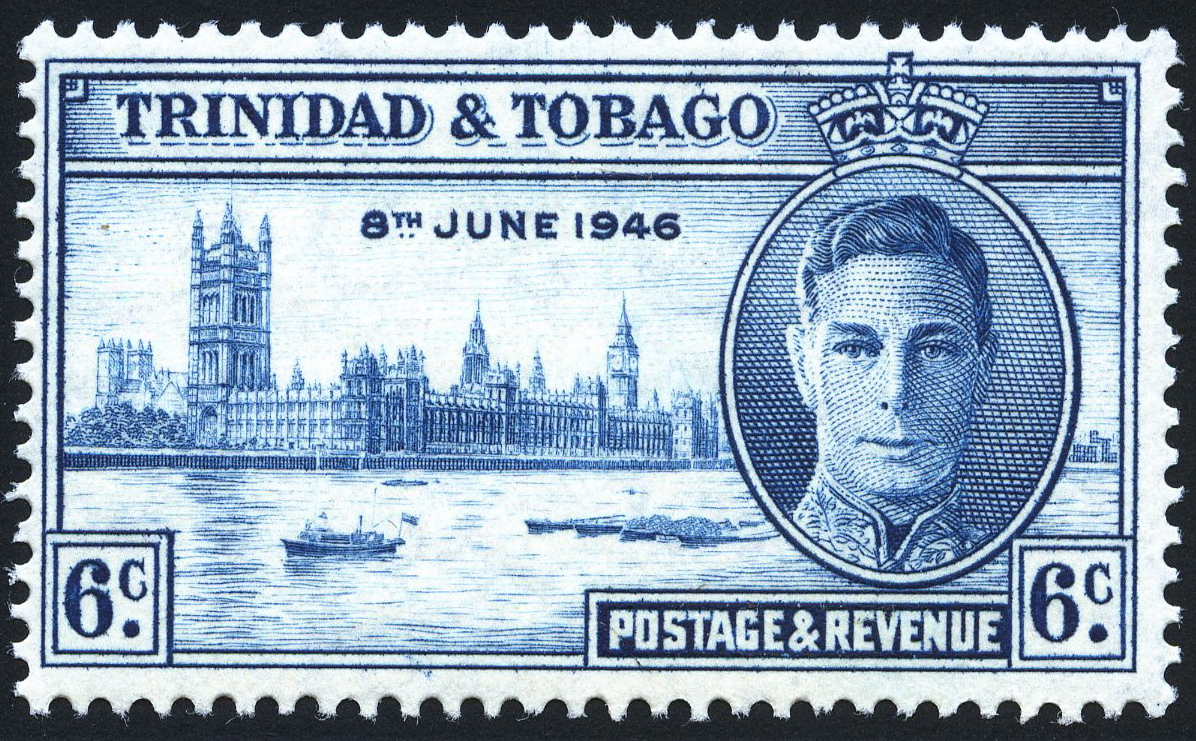 King VI Postage Stamps Trinidad & Tobago 1946 (1 Oct) Victory SG257/8