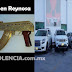 Armas chapadas en oro y vehículos de lujo blindados los decomisos al CDG en Tamaulipas
