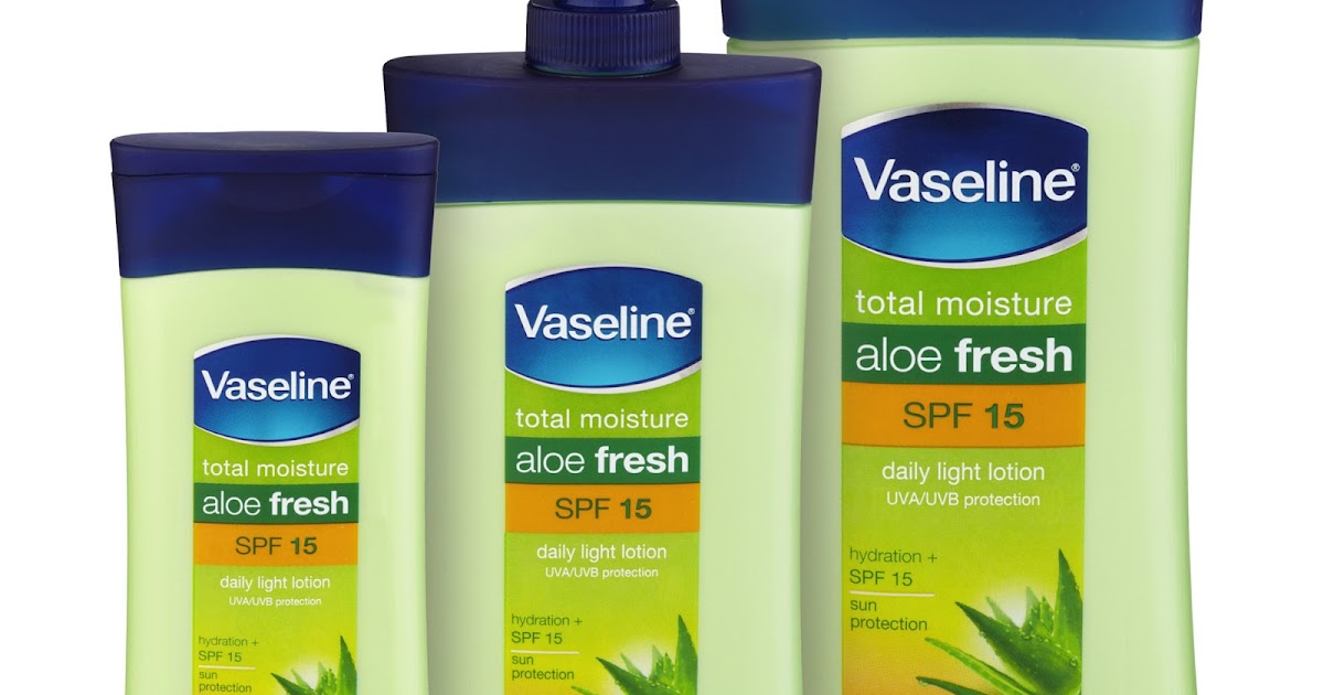 Vaseline Hydrating Lotion Aloe Fresh