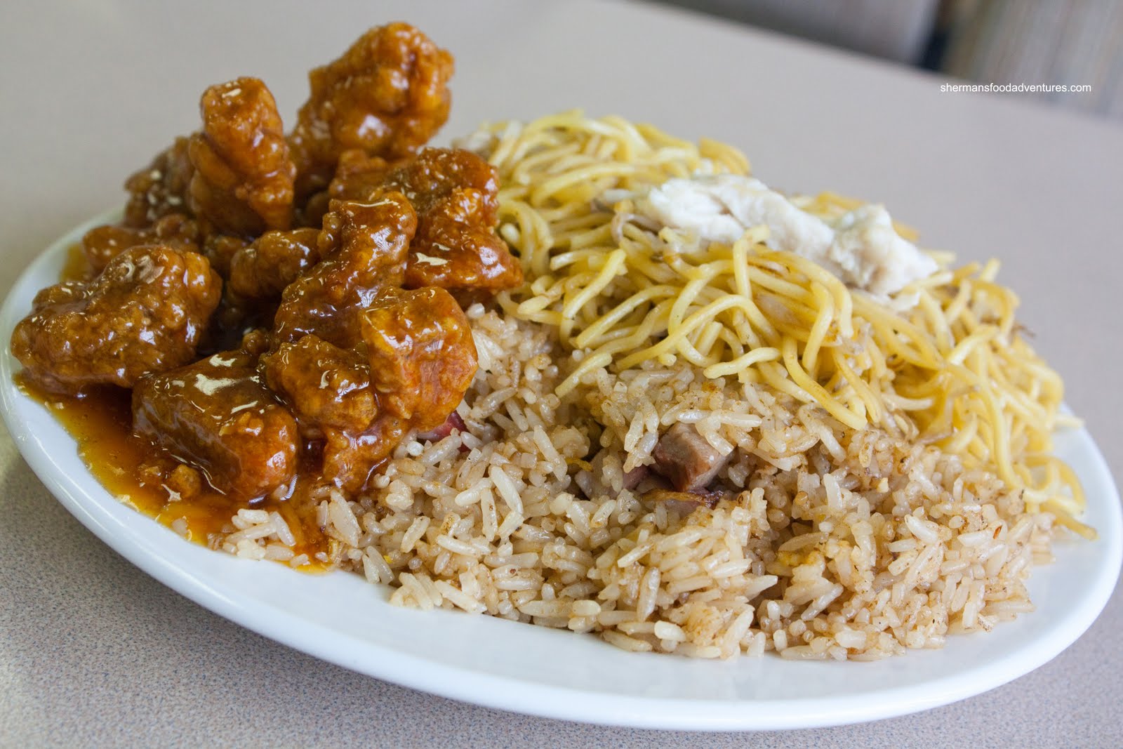 Sherman's Food Adventures Wing's Garden