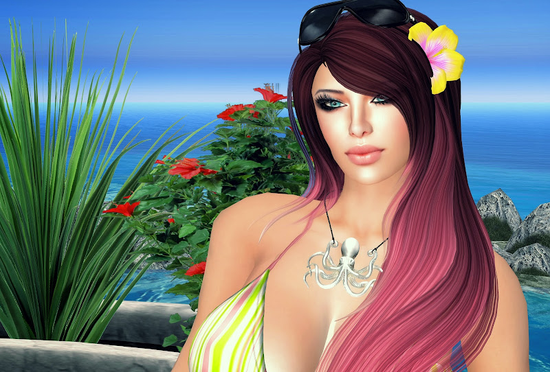 Perv My Style - Second Life Fashion Blog: Blue Hawaii title=