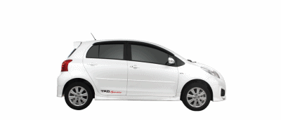 Toyota All New Yaris 2014 Warna Putih