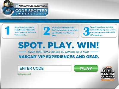 Code Spotter Sweepstakes