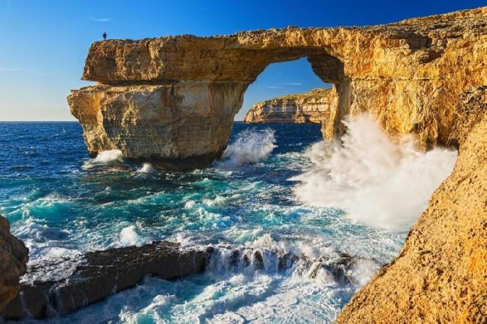 The Azure Window, Pulau Gozo, Malta