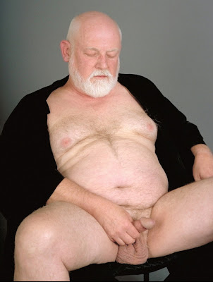 Chubby daddies fat man Spunk squirted out of his cock