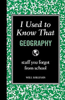 Green and white cover like a student composition book, title I Used to Know That: Geography