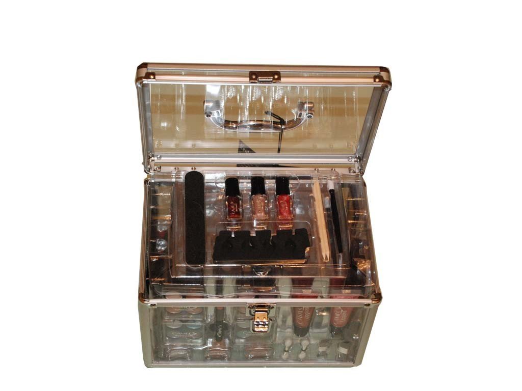 shany carry all trunk professional makeup kit