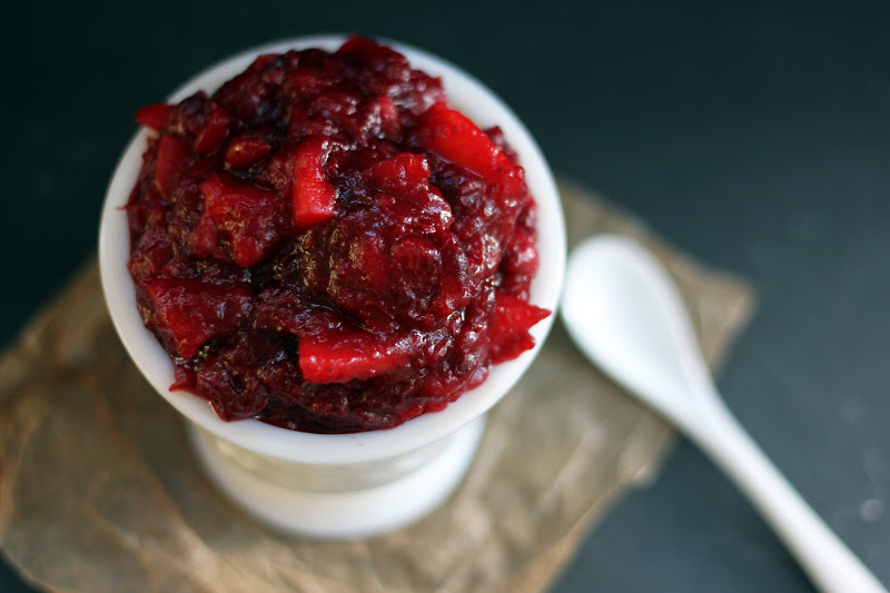 Blue Kale Road Cranberry Quince Sauce