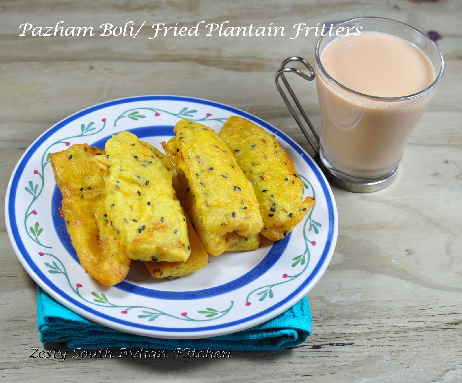 Pazham Boli/ Batter fried Plantain fritters Zesty South Indian Kitchen