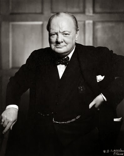 Winston Churchill Winston Churchill posing randompictures.filminspector.com