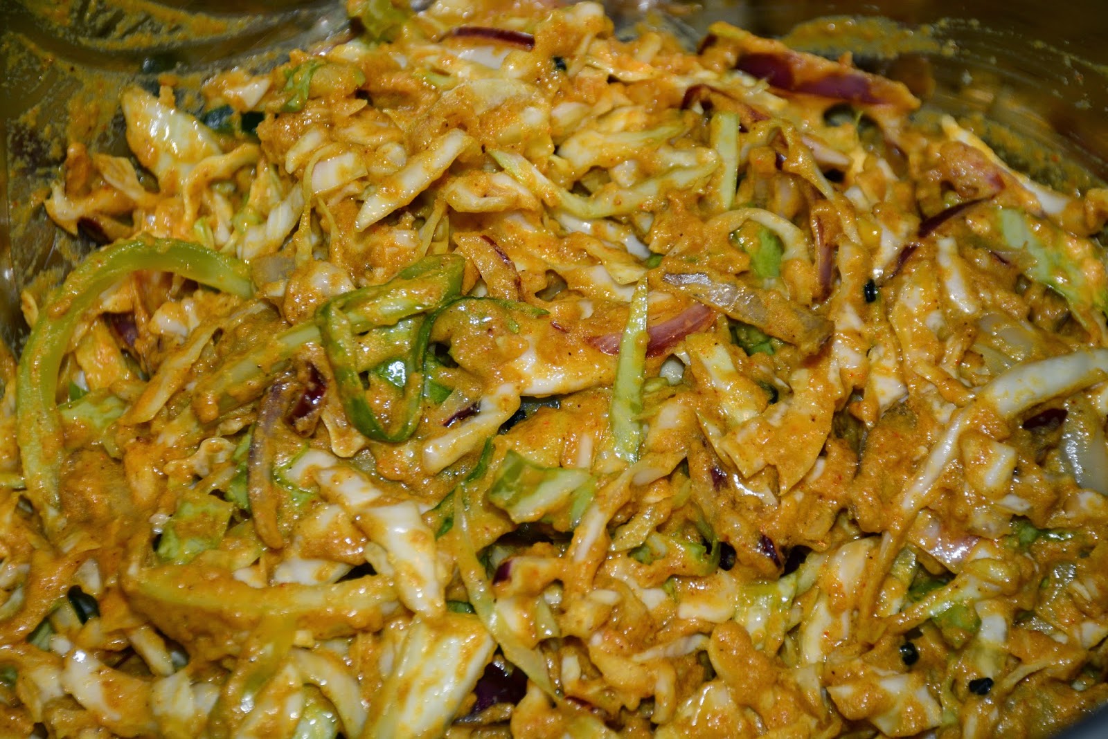 Nepali Tummy!! Easy Cabbage Potato Salad (Achar) Recipe!!