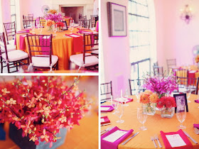 Room 4 Interiors Pink Wedding Table Themes