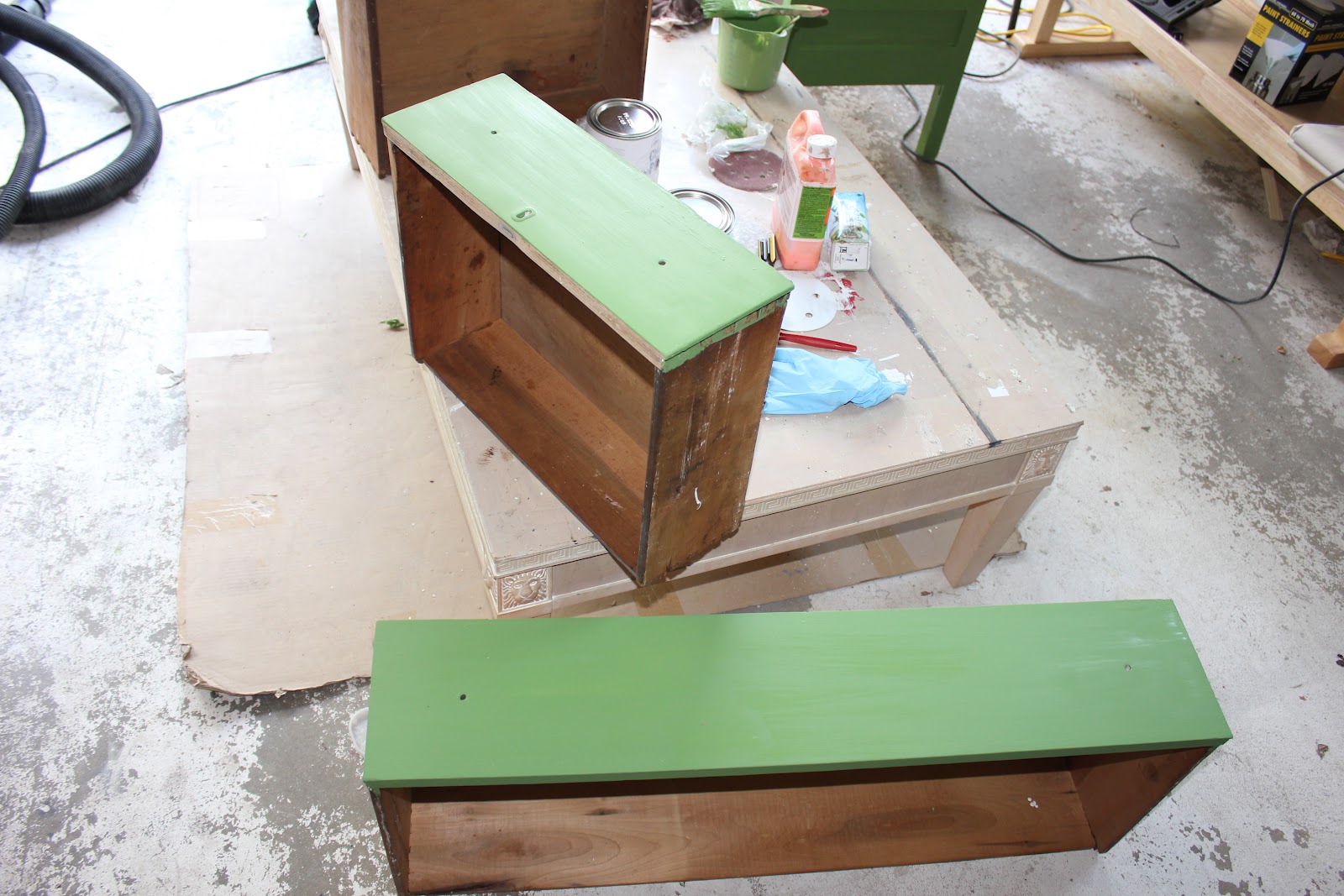 My Passion For Decor White And Neglected Craigslist Dresser Turned