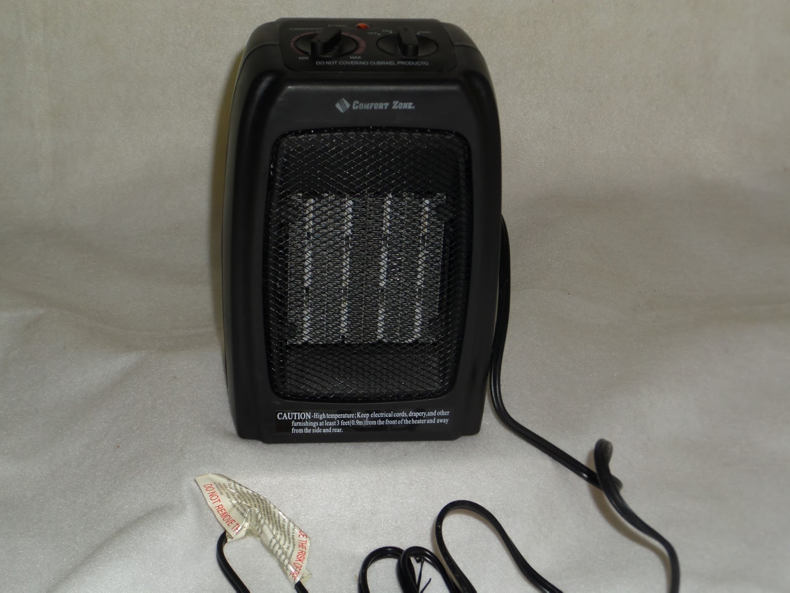 2 Live Freely Product Review Comfort Zone Model Cz442wm Ceramic