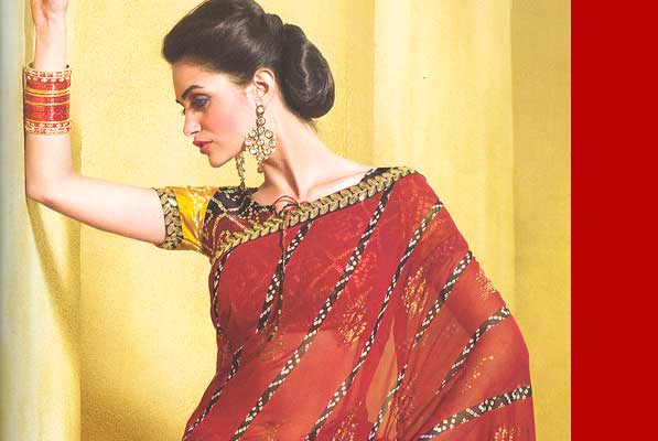 Sari-ul indian & bijuterii indiene  - Pagina 2 Wedding+sari+india_3