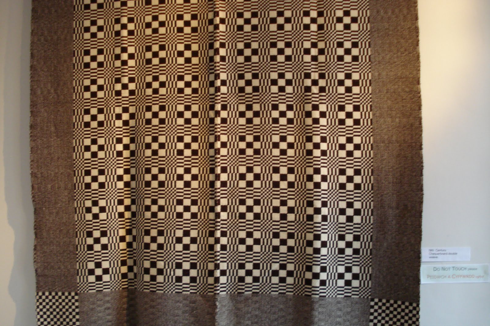 Welsh Quilts Welsh Woven Blankets at the Quilt Museum