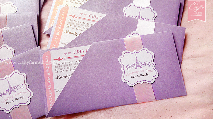 Wedding Card Malaysia Crafty Farms Handmade Paris Themed Purple And Pink Paris Themed Wedding Invitation Card Klang Selangor Kuala Lumpur