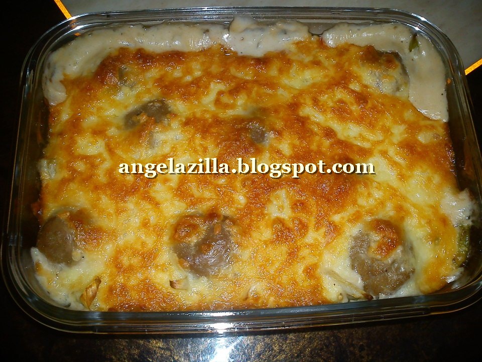 When The Story Begins Baked Cheese Meatball Ala Pizza Hut