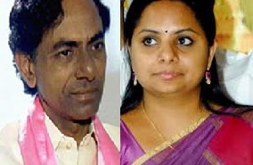 KCR , Kavitha turns "Krishnarjuna"