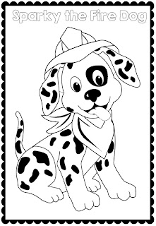 Fire Safety Week with Sparky the Fire Dog - Worksheets for Grades 1-2