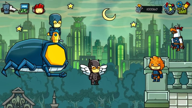 How do you play Scribblenauts for free?