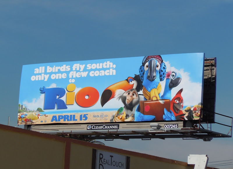Rio film billboard