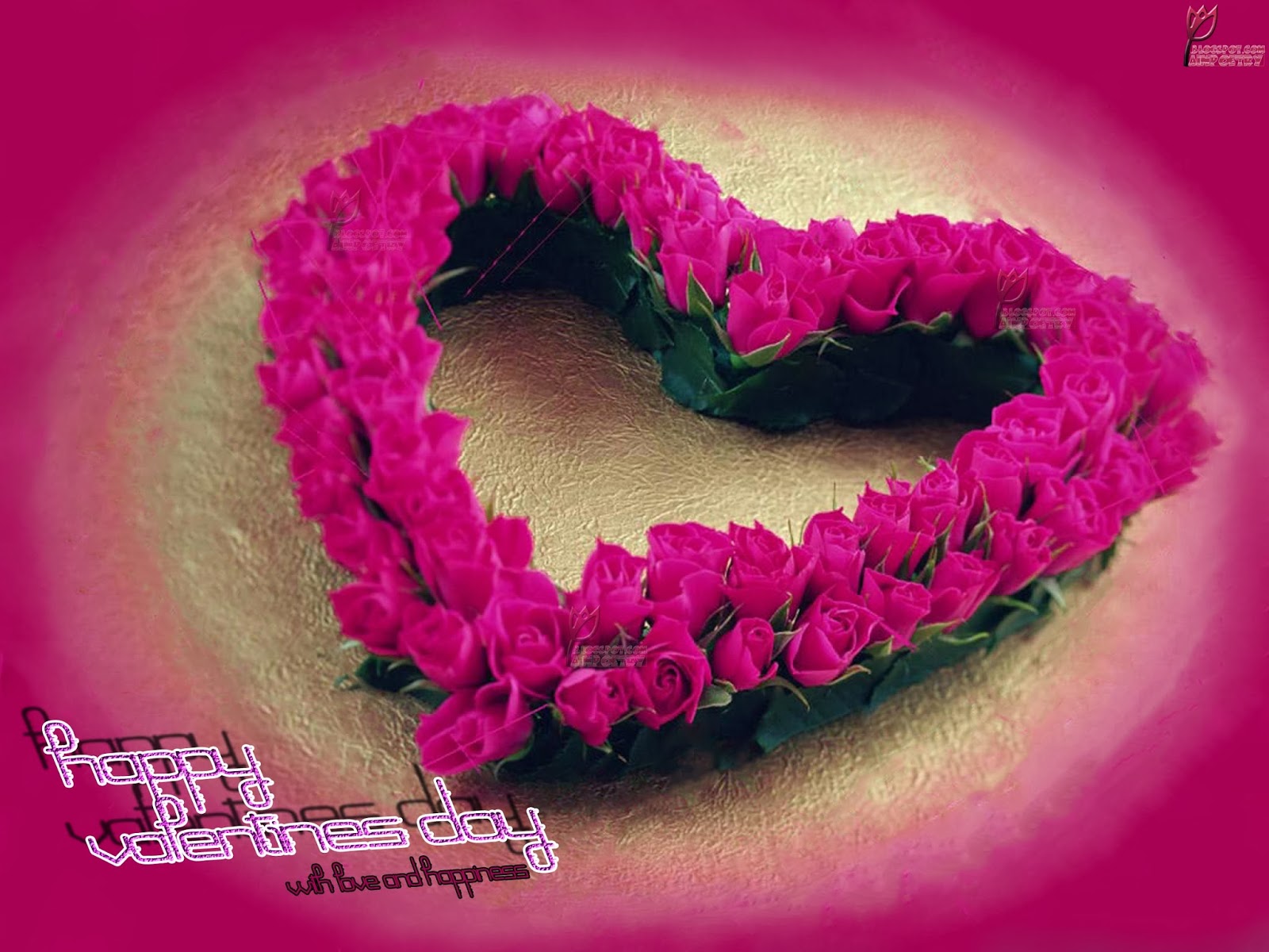 Happy Valentines Day With Heart Wallpaper Image Photo HD Happy Valentines Day With Heart Wallpaper Image Photo HD