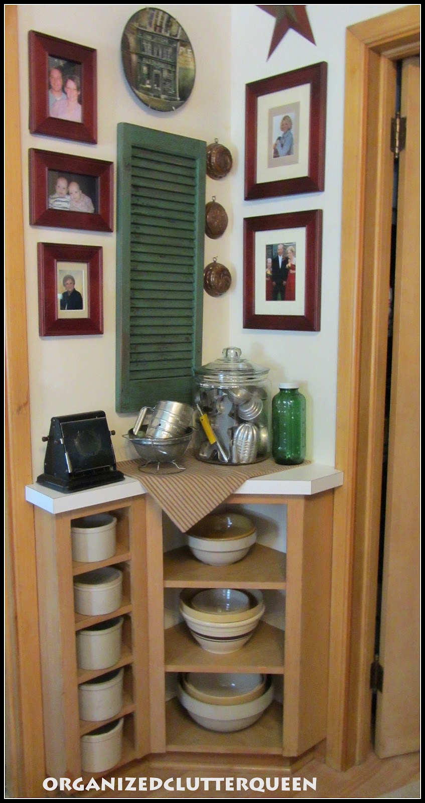 A New Vintage Kitchen Organized Clutter