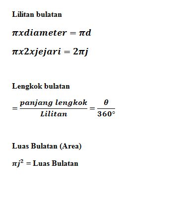 Matematik Tingkatan 2 bab 10  Bulatan (I)