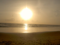 Sunset in MTDC Beach at Tarkarli MTDC Beach at Tarkarli