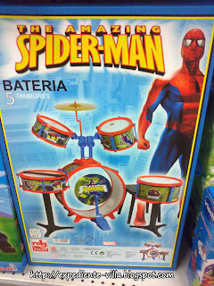 Batería de Spiderman bateria spiderman