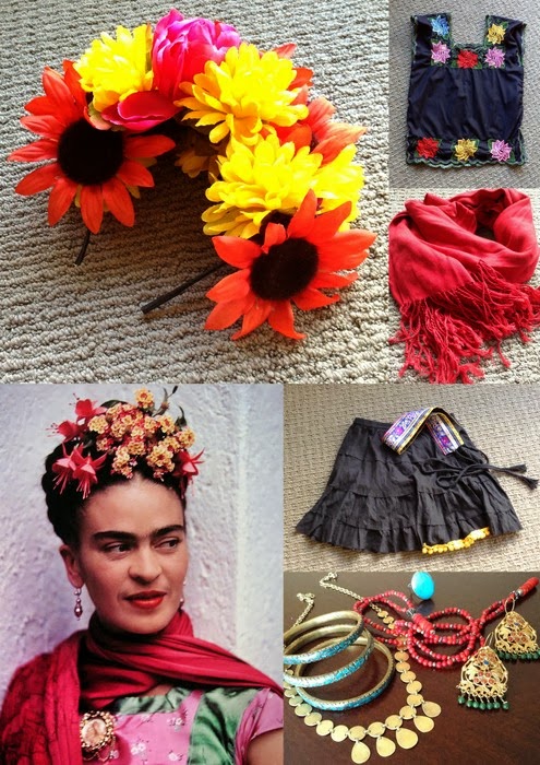 A Cup Of Sparkle: Frida Kahlo Halloween Costume DIY