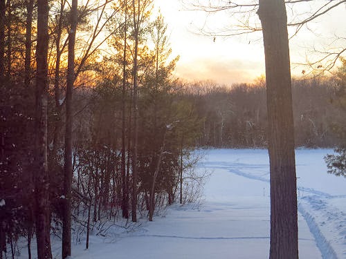 winter lake