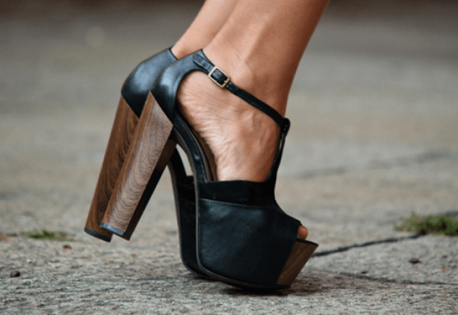 الحذاء الخشبي لإطلالة جريئة في صيف 2015
