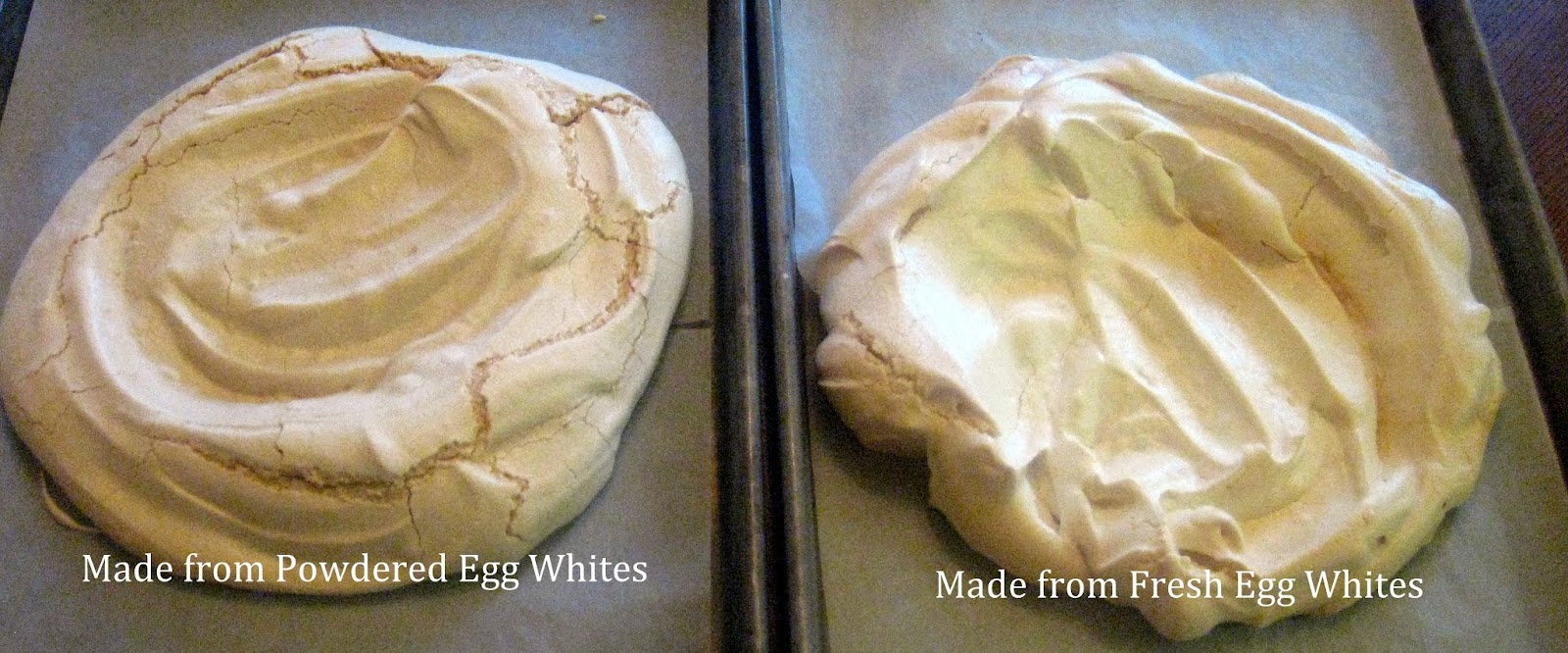 Cooking With My Food Storage Easy Pavlova Made with Powdered Egg Whites