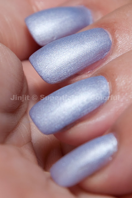 Violet Matte Pastel by The Nail Junkie Violet Matte Pastel by The Nail Junkie