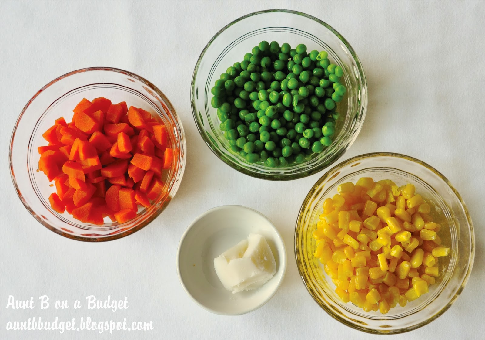 Aunt B on a Budget Not Your Mama's Mixed Vegetables