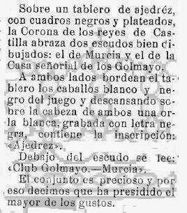 Sobre la insignia del Club golmayo, El Liberal, 6 de julio de 1928 (2)