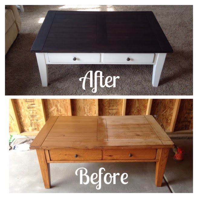 ShabbyStringham Coffee Table Makeover